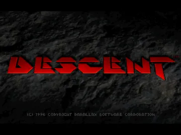 Descent (US) screen shot title